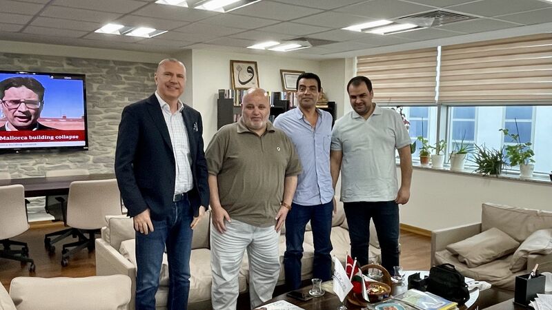 Filistinli misafirlerimizi ağırladık